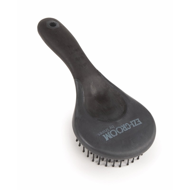 Shires 1366 Ezi-Groom Grip Mane & Tail Brush Lime Green
