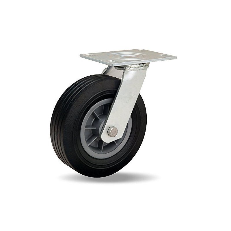 S-4008-AT Hamilton Cush-N-Tuf Swivel Caster with 8" wheel