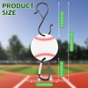 6 Pcs Baseball Bag Fence Hooks, Bag Clip for Fence,