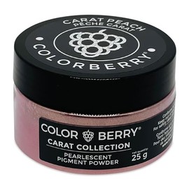 COLORBERRY Carat Collection Pearlescent Pigment Powder - Carat Peach