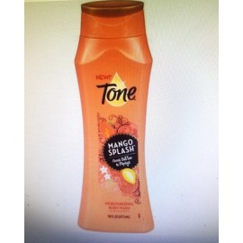 Tone (2-16 oz BOTTLES) BODY WASH TONE MANGO SPLASH COCOA BUTTER SCENT/ USA MADE