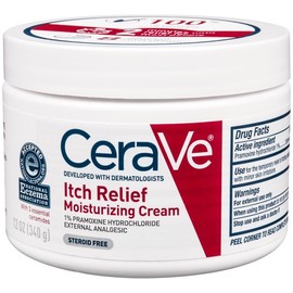 CERAVE ITCH RELIEF MOISTURIZE CREAM 12OZ
