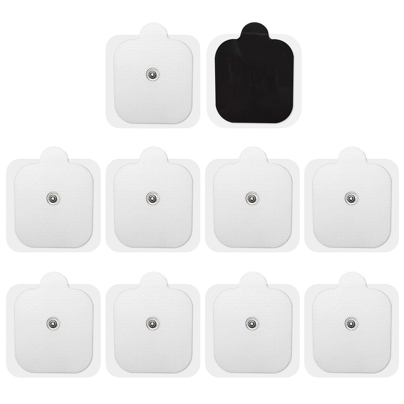Set of 10 Electrode Pads, 5 x 5 cm Device,