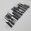 Pomade Comb Barbershop Pomade Parting Comb Combo 10-Piece Set Barbershop Comb 2ea