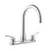 American Standard 7074550.002 Colony Pro Two-Handle High-Arc Kitchen Faucet Less