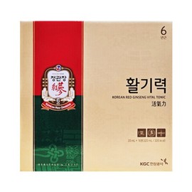 CheongKwanJang 6년근 활기력 선물세트 20ml x 16개입 정관장 명절 선물 셋트 6-Year Old Ginseng Vitality Gift Set 20ml x 16 Pieces, Jeonggwanjang Holiday Gift Set
