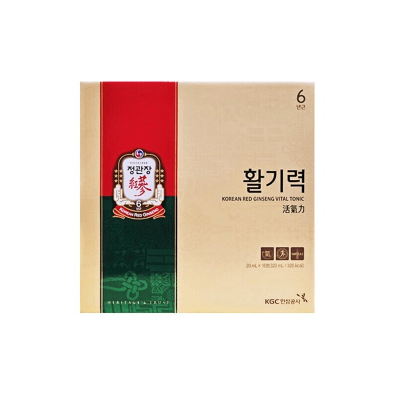 CheongKwanJang 6년근 활기력 선물세트 20ml x 16개입 정관장 명절 선물
