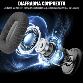 Audífonos Inalámbricos Bluetooth Diadema Con Micrófono Gamer