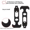 Acrux7 6Pcs Rubber Latches Flexible T Handle Draw Latch 4.3