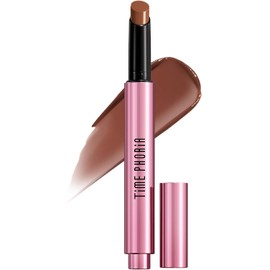 TIMEPHORIA Labial Hidratante Milkyway, Bálsamo con Color Efecto Espejo 5D, Brillo No Pegajoso con Ácido Hialurónico y Manteca de Karité, Plumping Gloss Voluminizador, 2.1g(#012 Amberra)