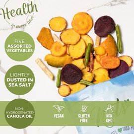 NUTS U.S. - Vegetable Chips | Sea-Salted | All Natural | Delicious and Fresh | Bulk Chips | Packed in a Heavy Duty Bag!!! (Vegetable Chips, 3 LBS)