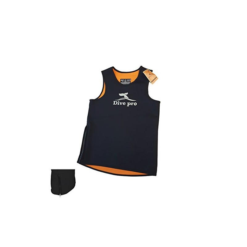 DivePro Vest Men - 3 mm Sleeveless Men's Neoprene Vest,