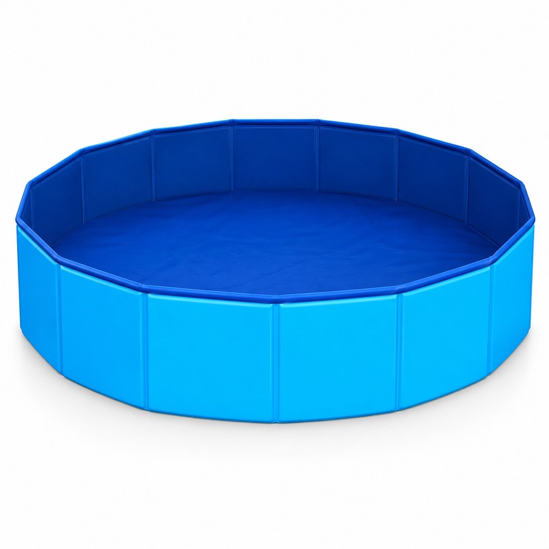 Foldable Pet Swimming Pool for Dogs – Portable PVC Bathing