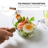 Glass Saucepan Pot for Cooking on Stove: Kitchen 600Ml Glass