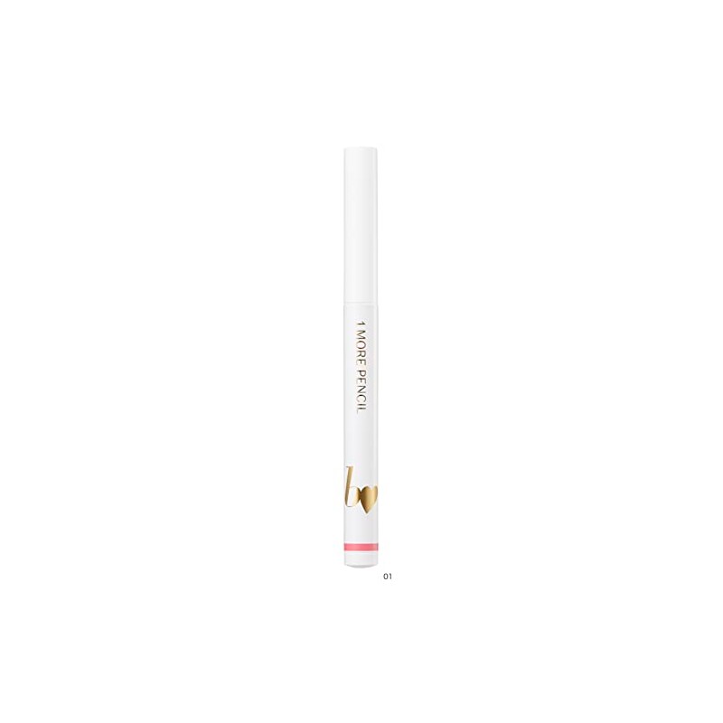 b idol 1more Pencil R 01 Lip Shape (Pink), 0.02