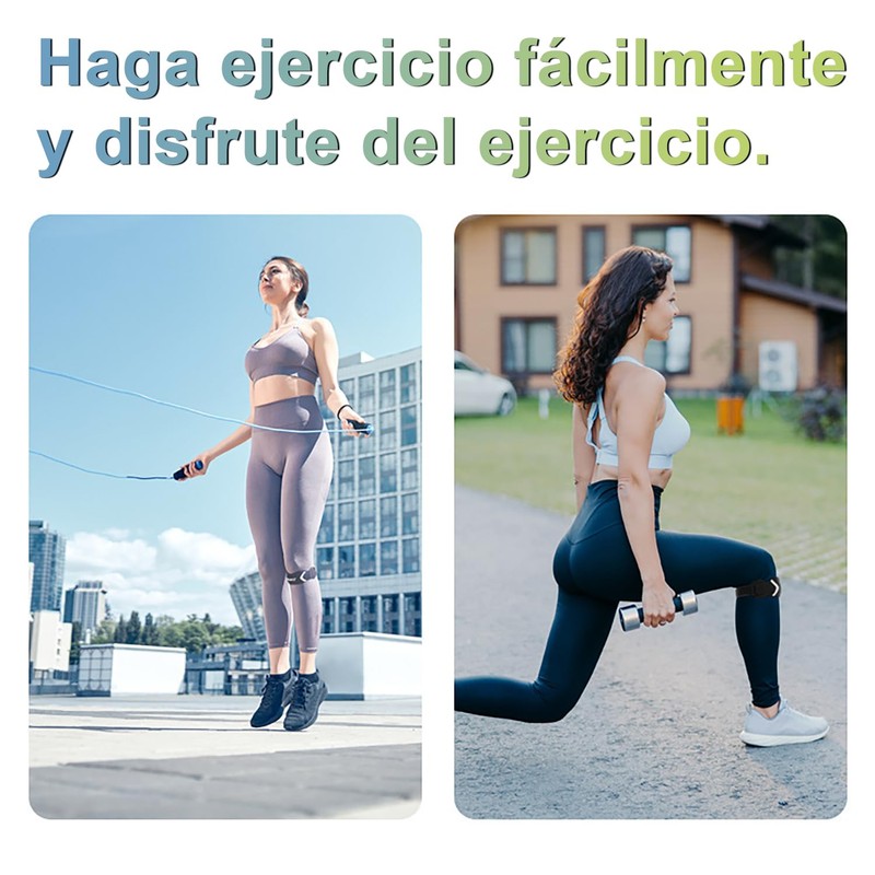 Rodillera,Rodilleras gym,Ajustable Estabilizador,Rodilleras de Gimnasio, Estables, Adecuadas Para Correr, Voleibol,