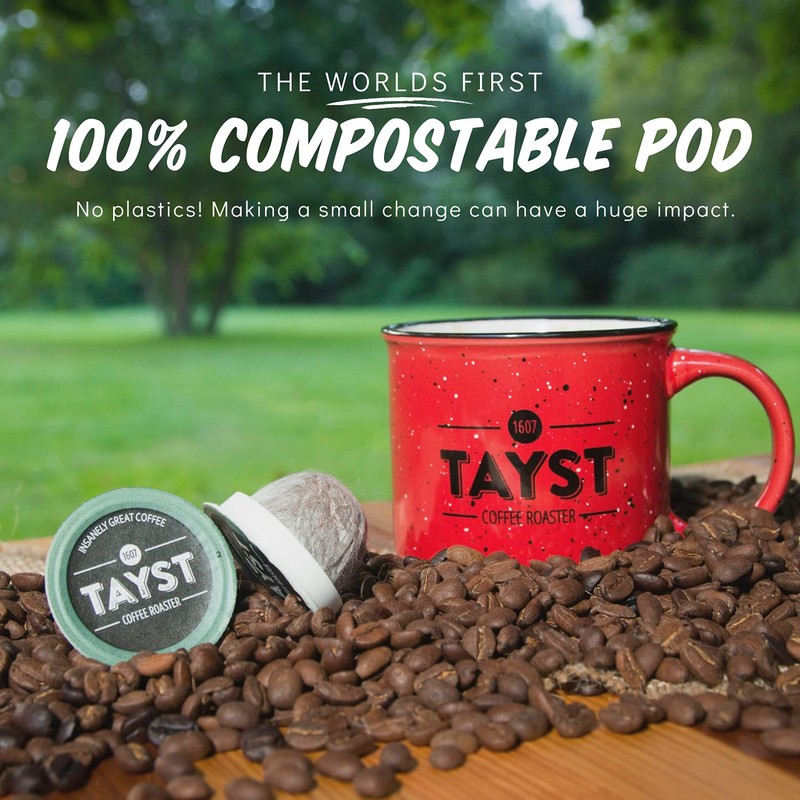 Tayst Coffee Pods, Variety Pack Assortment, K Cups Compatible with