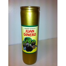 Mr. Money/John of Money (Juan Dinero) 7 Day Prepared Scented Candle in Glass