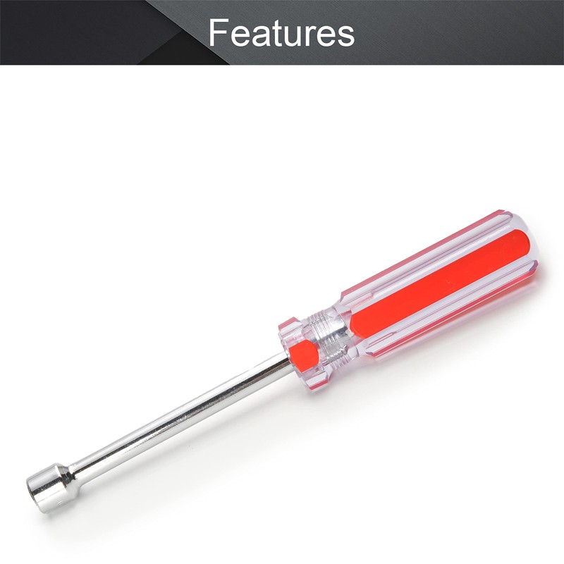 Utoolmart Hexagon Nut Nonslip Handle Hex Socket Wrench Screwdriver Hand