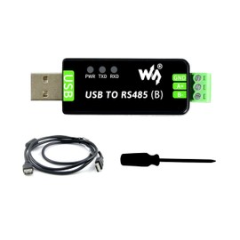 Wonrabai Industrial USB to RS485 Bidirectional Converter with Original CH343G, Multi-Protection Circuits, Supports Linux, Android, Wince, Win11/10/8.1/8/7/XP, etc.
