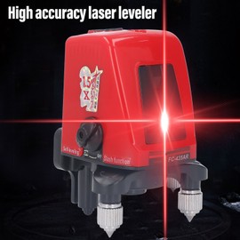 Self Leveling Laser Tool Red Beam Rechargeable Horizontal Vertical Electronic Cross Line Leveler Portable Mini Household
