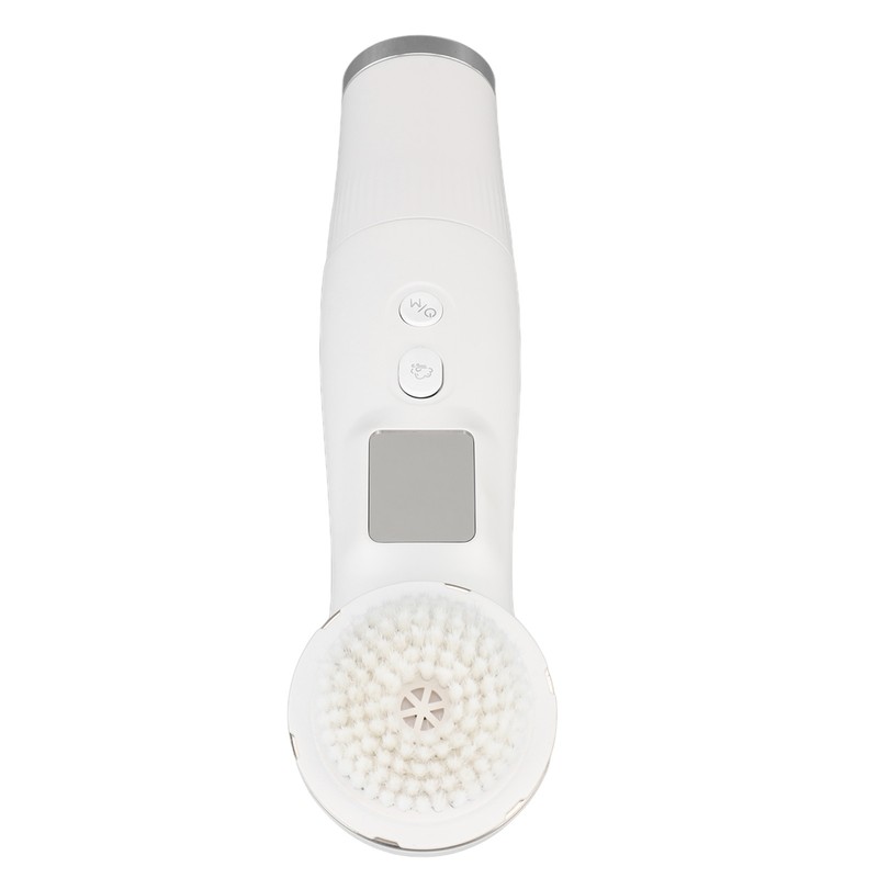 Facial Cleanser Massager LCD Display IPX7 Waterproof 3 Modes USB