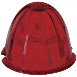 BFTP Red Glass Watermelon Style Lens, 3 1/2 Inch For Cab & Marker Lights