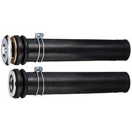 SANEI T46-1 Bath Connection Tube, Tub to Bathtub Connection, Pipe Diameter 45 and 50, Pack of 2