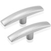 PEUTIER 2pcs RV Waste Valve Handle Replacement, Fits 1/2" &