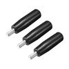 sourcing map Set of 3 Rotary Handwheel Machine Handle M10