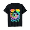 Ninth Grade Vibes Only Sunglasses Back To School Tie Dye