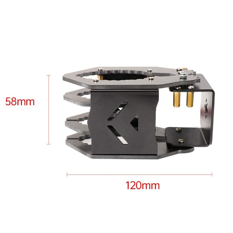 Mechanical Robot Arm Claw/Gripper Robot Gripper (Black Mechanical Claw Without