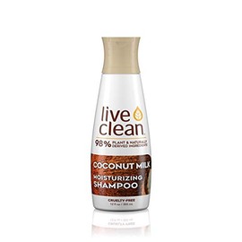 Live Clean Coconut Milk Moisturizing Shampoo, 12 Fl Oz