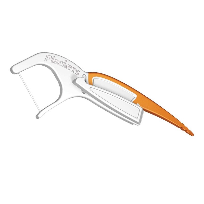 Plackers Orthopick Flosser for Braces Dental Flossers, 36 ct