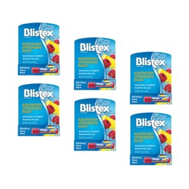 Blistex Raspberry Lemonade Blast Lip Moisturizer – Refreshing Flavor Blend, 0.15 oz (4.25 g) (Pack of 6)