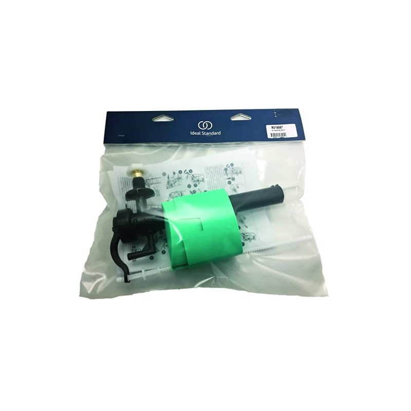 Ideal Standard RV19567 Side Inlet Fitting G3/8 Smartvalve, Black