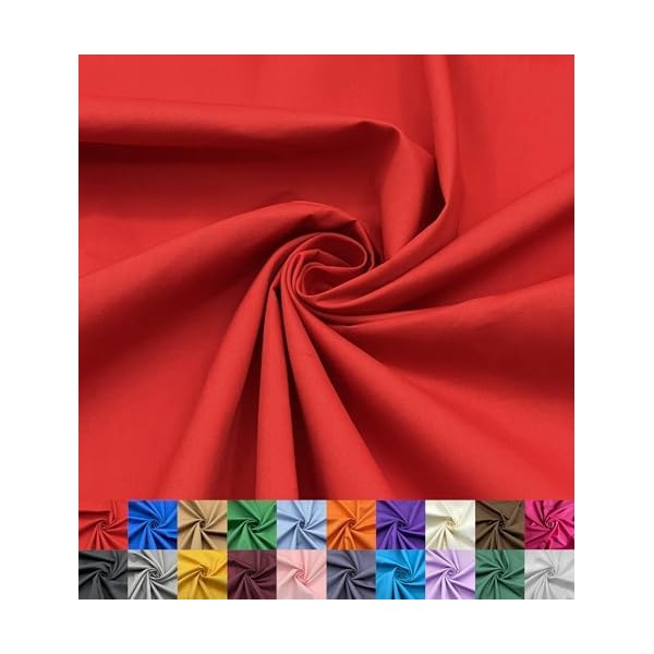 EOVEA - Cotton Polyester Fabric by The Yard – 60"