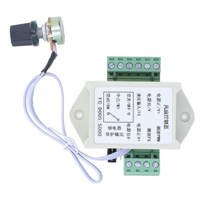 Fan Speed Controller 4 Wire Speeds Control Socket Ventilation Heat