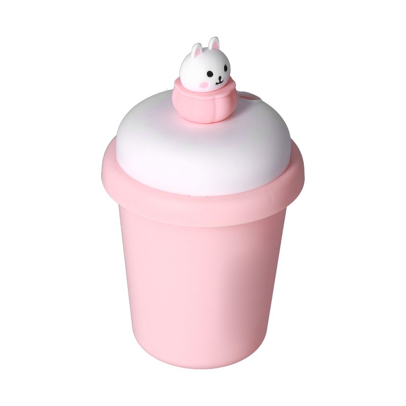 Humidifier Pink Milk Tea Cup Humidifier Small Desktop Bedroom Bedside