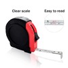 Kids Tape Measure 3ft/1m, Inch/Metric Tape Measure with Slide Lock,