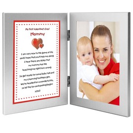 First Valentine's Day Gift, Mommy Poem From Newborn Baby Boy or Girl, Add Photo