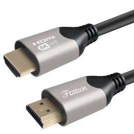 8K HDMI Cable(10 Feet) Fizttzon HDMI 2.1 Cable Support 8K/60Hz,4K/120Hz,HDCP 2.3/2.2,eARC,48Gbps Transfer-Grey