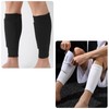 2 Pairs Football Shin Pad Sleeves with Pocket Holding Shin