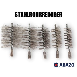 ABAZO Chimney Brush Chimney Brush Wire Brush for Cleaning Stove Pipes Diameter Stove Pipe Brush Boiler Brush (100 mm)