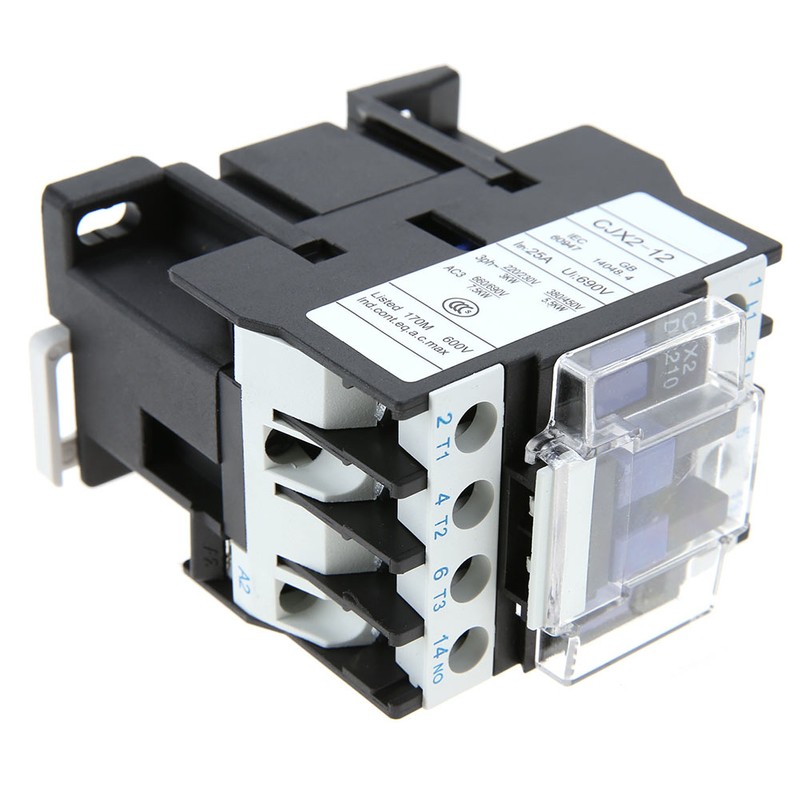 CJX2‑1210 High Sensitivity Industrial Electric AC Contactor 12A