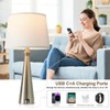 Seealle Modern Table Lamps Set of 2 - Touch Bedside