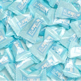 Candy Envy - Baby Boy Buttermints - 13 oz. Bag - 100 Individually Wrapped Candy Mints - Baby Shower Favors