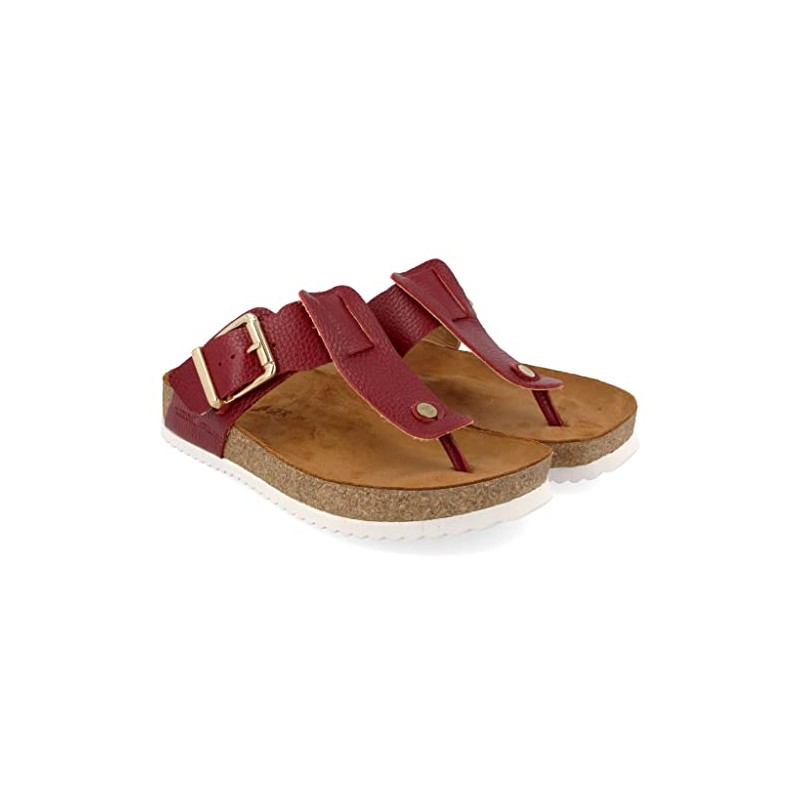 HAFLINGER Cora Sandal - Bordeaux, 36