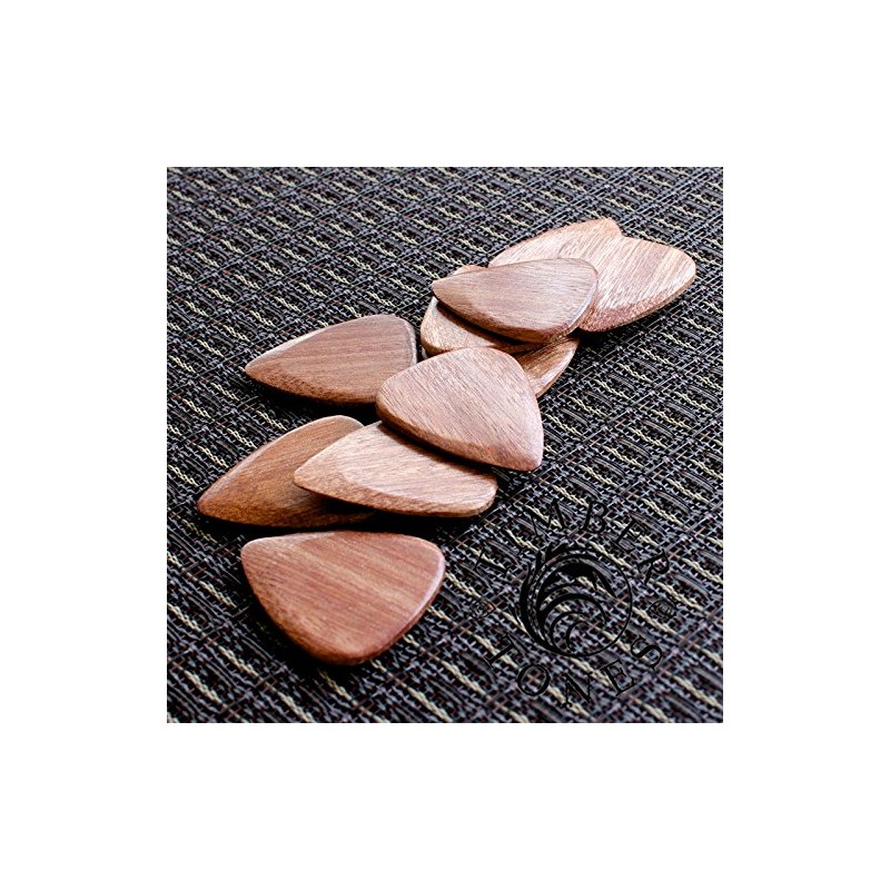 Timber Tones Guitar Plectrum - Almondwood (Single)
