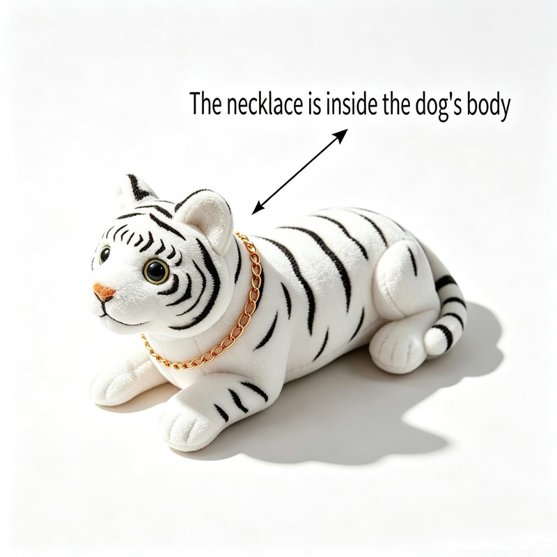 Hoshisea Bobble Head Tiger, Car Doll Resin, Bobble Tiger Car